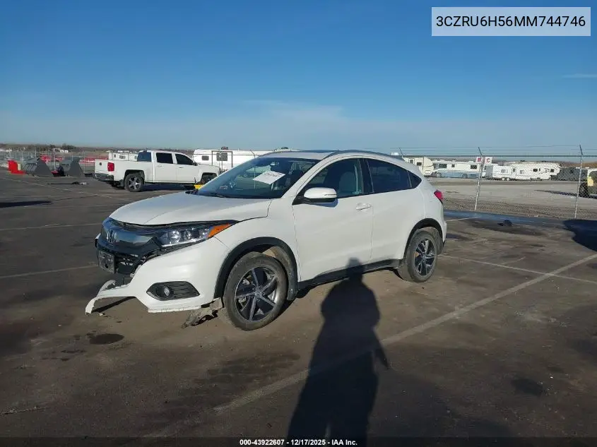 3CZRU6H56MM744746 2021 Honda Hr-V Awd Ex