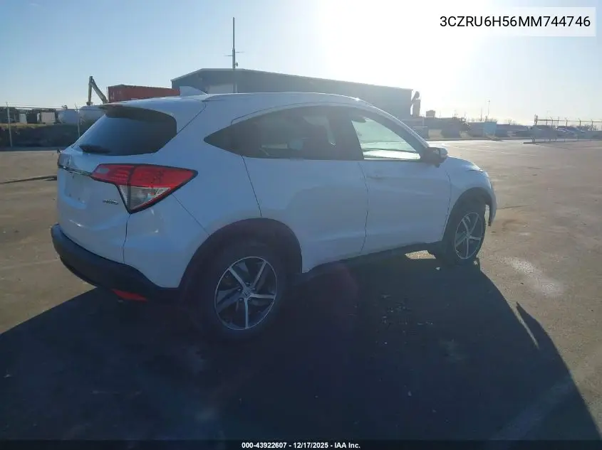 3CZRU6H56MM744746 2021 Honda Hr-V Awd Ex