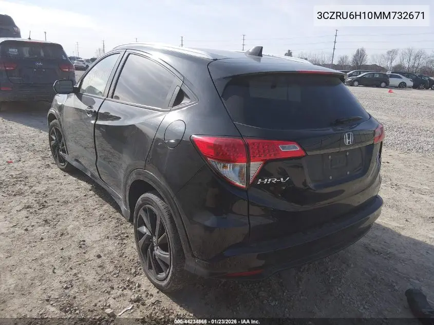 3CZRU6H10MM732671 2021 Honda Hr-V Awd Sport