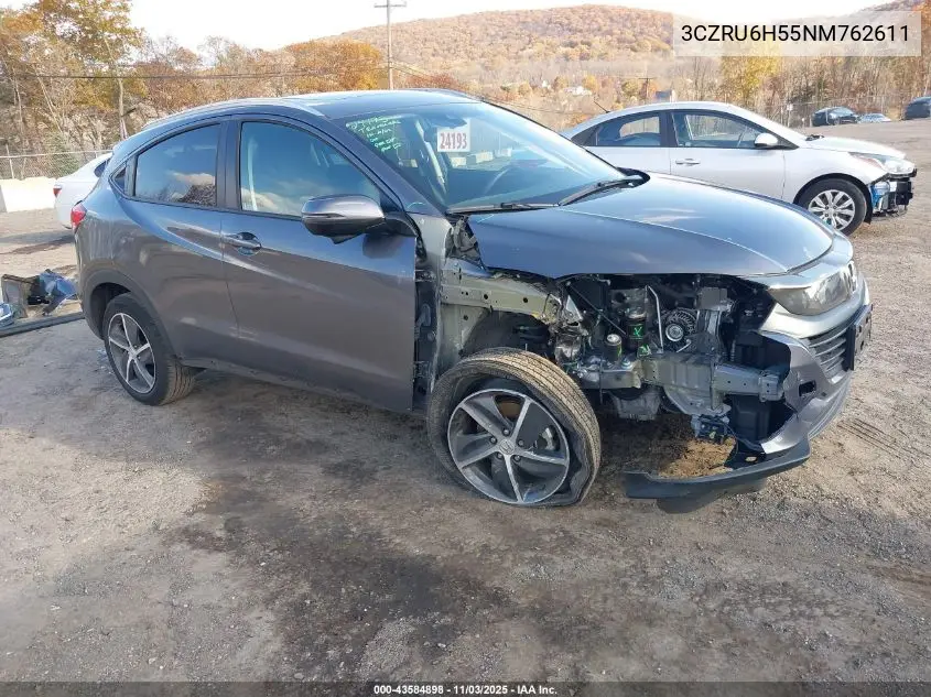 3CZRU6H55NM762611 2022 Honda Hr-V Awd Ex
