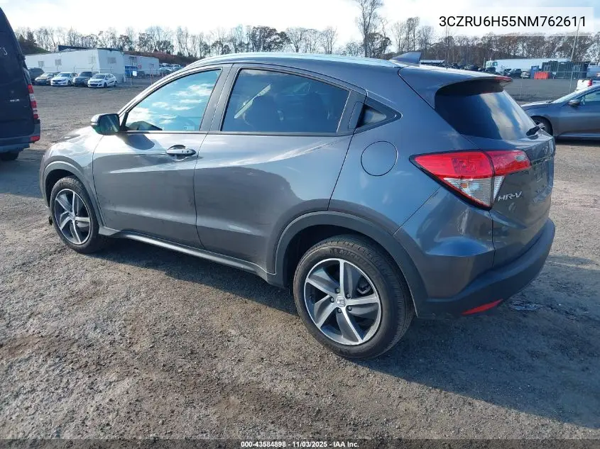 3CZRU6H55NM762611 2022 Honda Hr-V Awd Ex