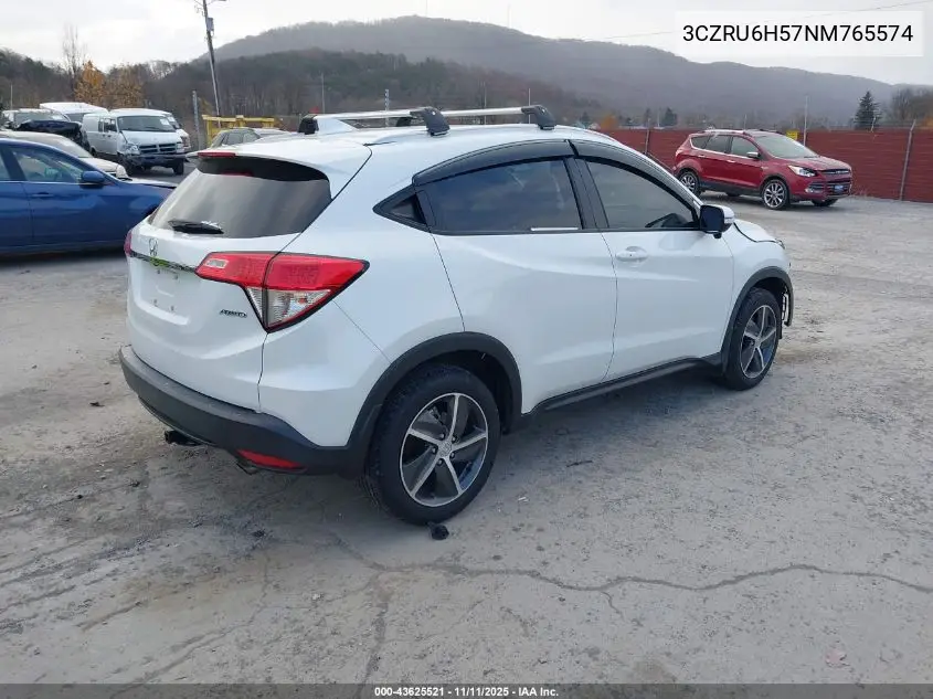 3CZRU6H57NM765574 2022 Honda Hr-V Awd Ex