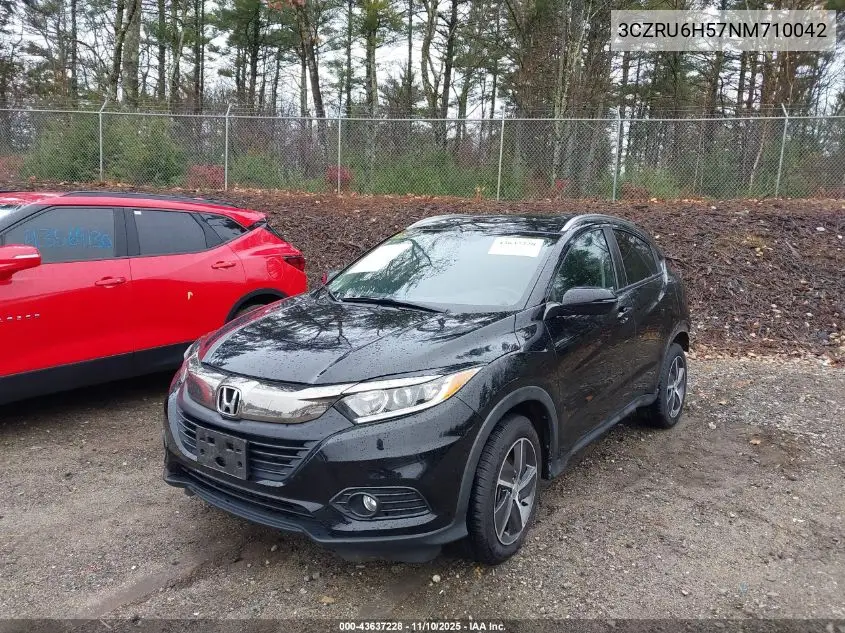 3CZRU6H57NM710042 2022 Honda Hr-V Awd Ex