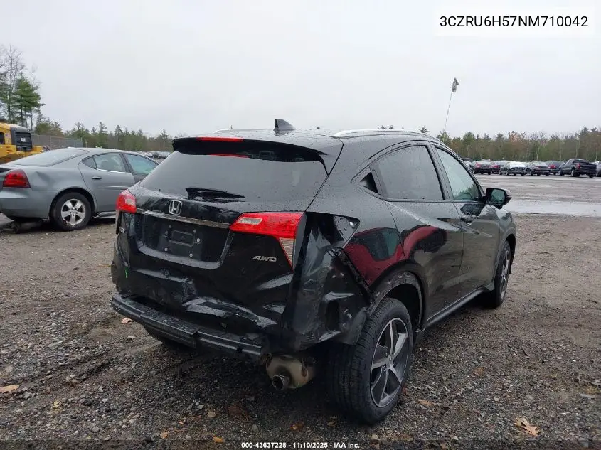3CZRU6H57NM710042 2022 Honda Hr-V Awd Ex