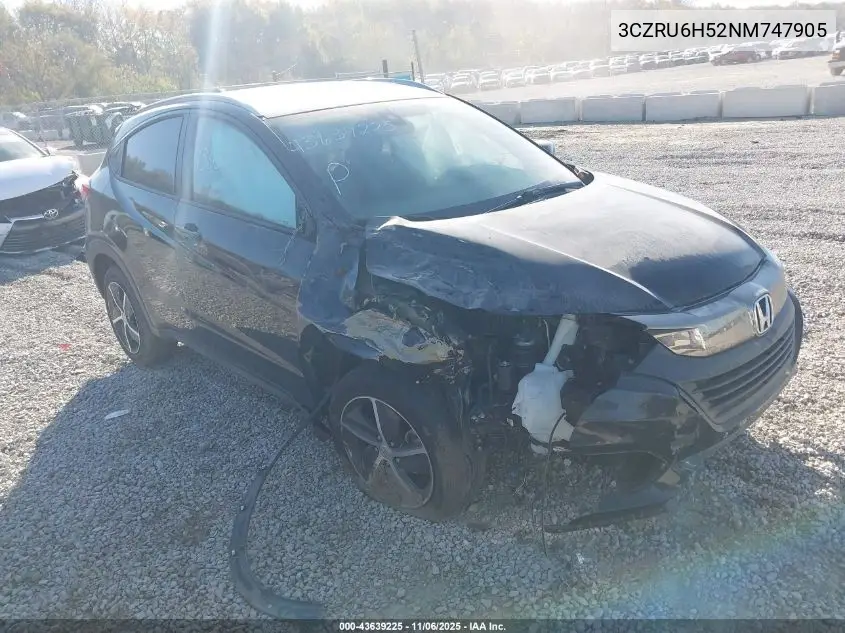 3CZRU6H52NM747905 2022 Honda Hr-V Awd Ex