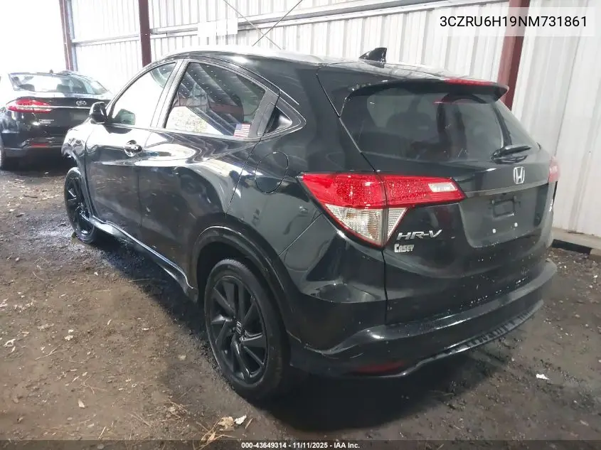 3CZRU6H19NM731861 2022 Honda Hr-V Awd Sport