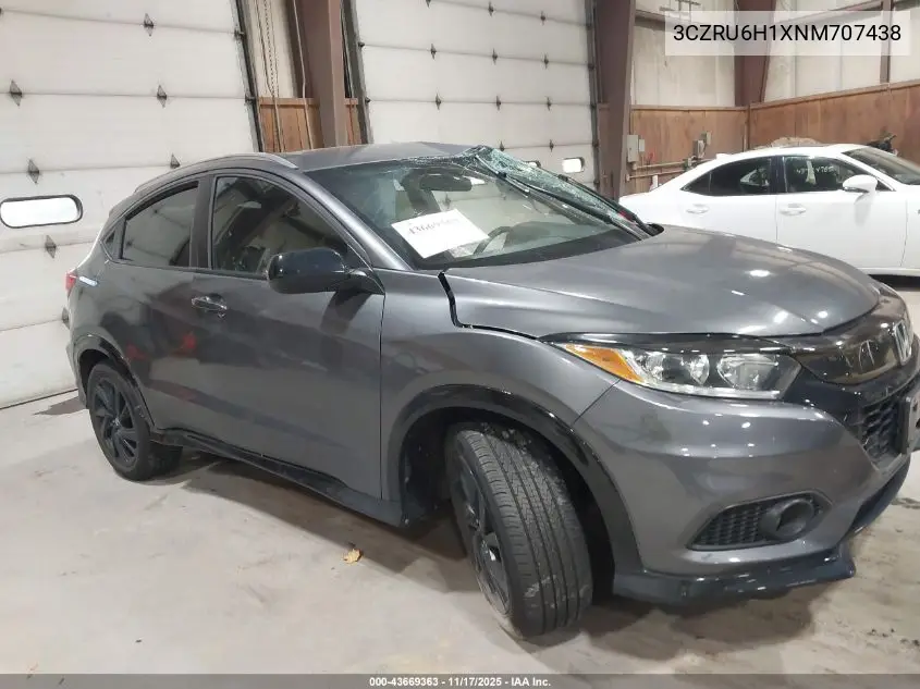 3CZRU6H1XNM707438 2022 Honda Hr-V Awd Sport