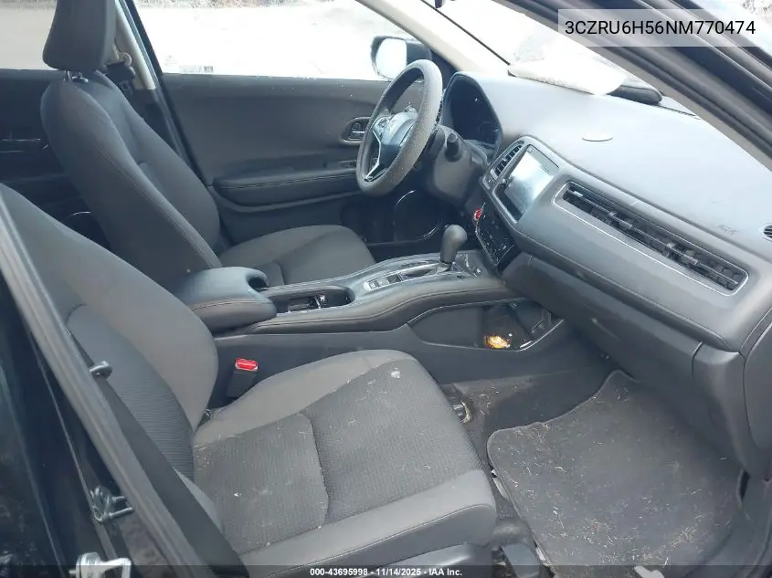 3CZRU6H56NM770474 2022 Honda Hr-V Awd Ex