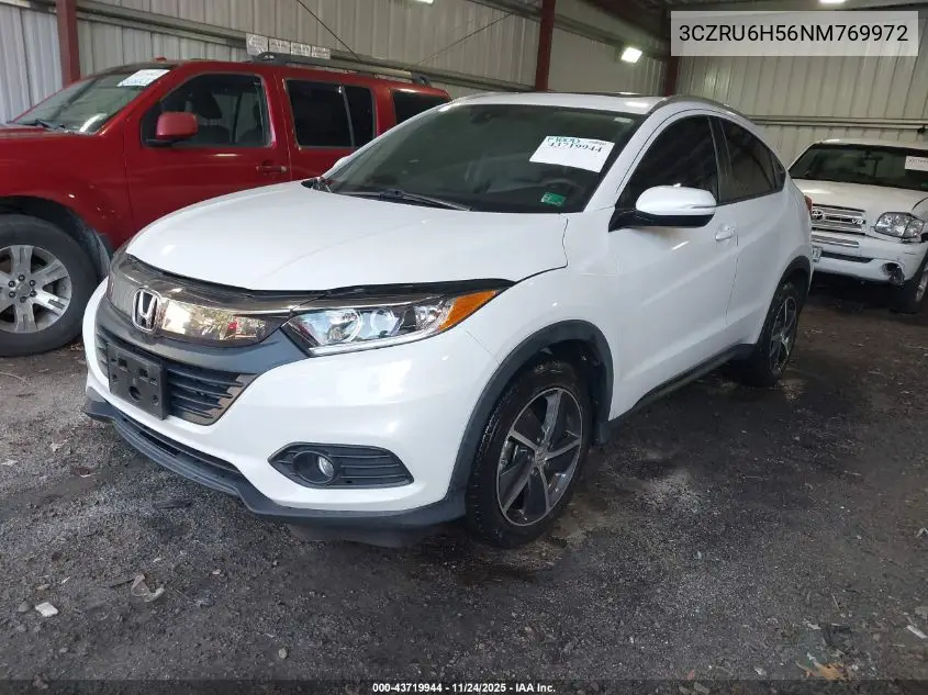 3CZRU6H56NM769972 2022 Honda Hr-V Awd Ex