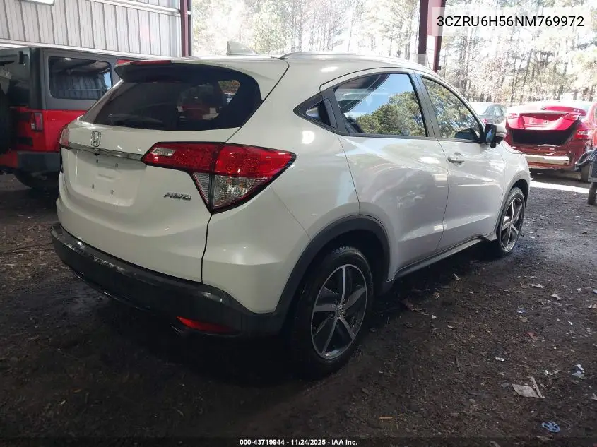 3CZRU6H56NM769972 2022 Honda Hr-V Awd Ex