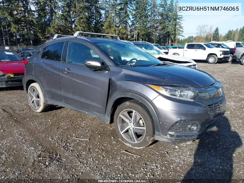 3CZRU6H51NM746065 2022 Honda Hr-V Awd Ex