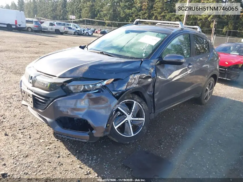 3CZRU6H51NM746065 2022 Honda Hr-V Awd Ex