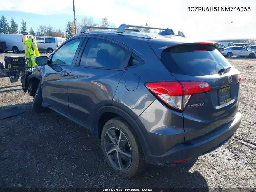 3CZRU6H51NM746065 2022 Honda Hr-V Awd Ex