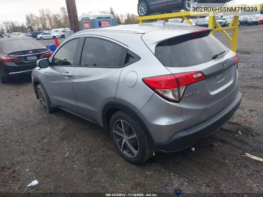 3CZRU6H55NM716339 2022 Honda Hr-V Awd Ex