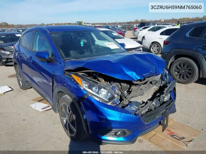 3CZRU6H59NM765060 2022 Honda Hr-V Awd Ex