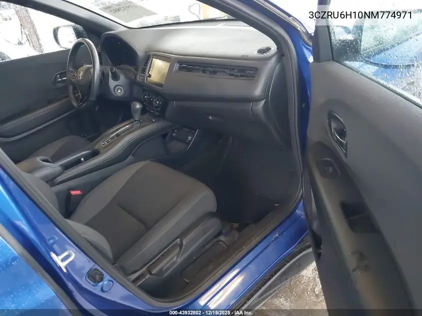 3CZRU6H10NM774971 2022 Honda Hr-V Awd Sport