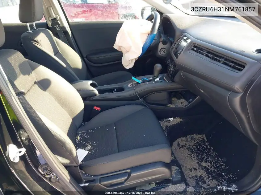 3CZRU6H31NM761857 2022 Honda Hr-V Awd Lx