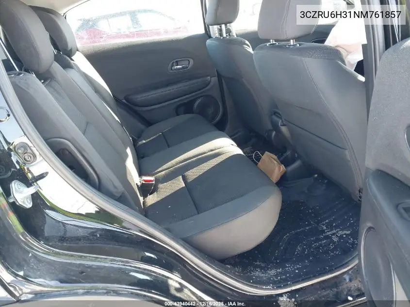3CZRU6H31NM761857 2022 Honda Hr-V Awd Lx