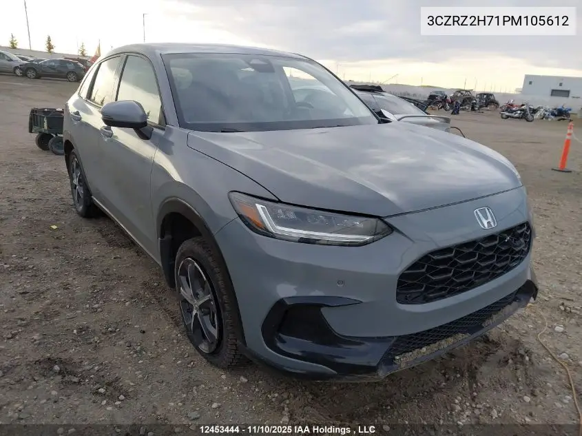3CZRZ2H71PM105612 2023 Honda Hr-V Exl