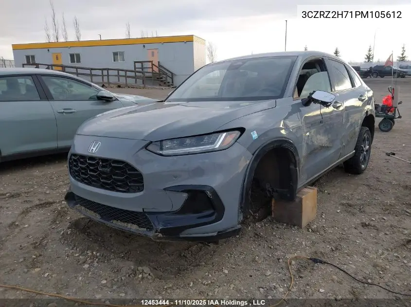 3CZRZ2H71PM105612 2023 Honda Hr-V Exl