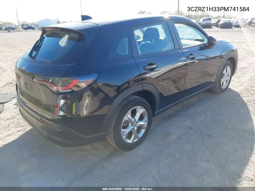 3CZRZ1H33PM741584 2023 Honda Hr-V 2Wd Lx