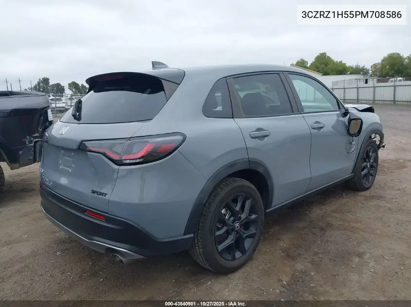 3CZRZ1H55PM708586 2023 Honda Hr-V 2Wd Sport