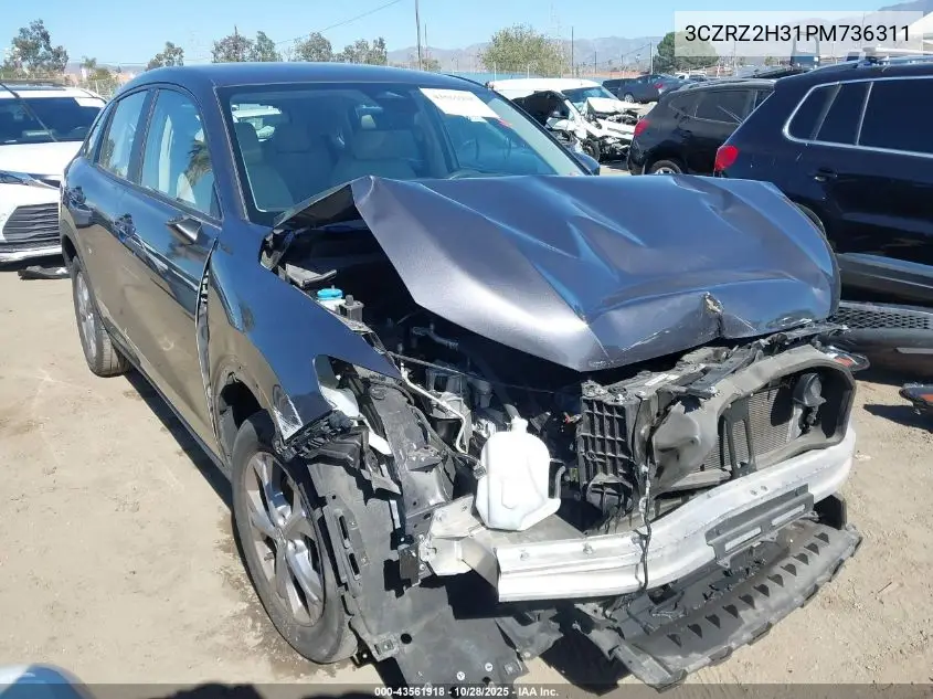 3CZRZ2H31PM736311 2023 Honda Hr-V Awd Lx