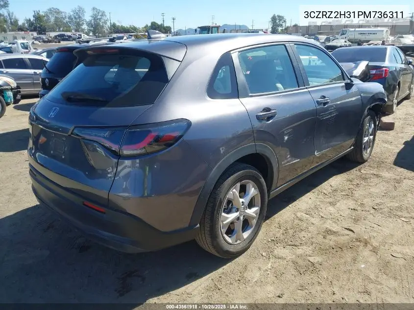 3CZRZ2H31PM736311 2023 Honda Hr-V Awd Lx