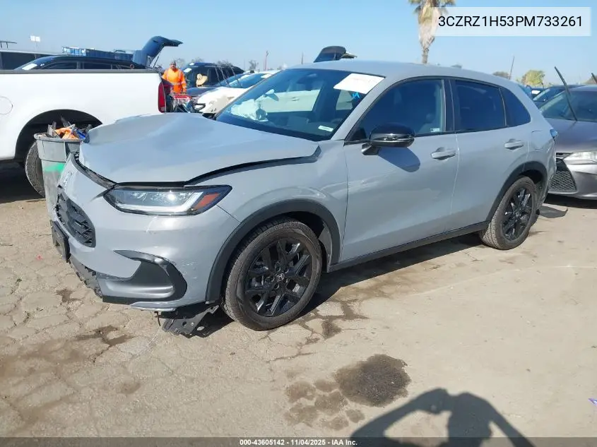 3CZRZ1H53PM733261 2023 Honda Hr-V 2Wd Sport
