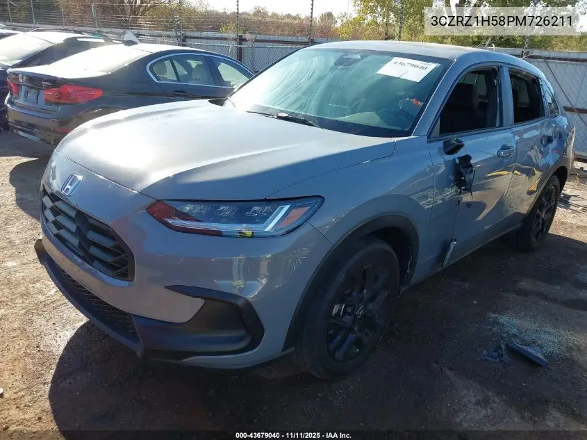 3CZRZ1H58PM726211 2023 Honda Hr-V 2Wd Sport