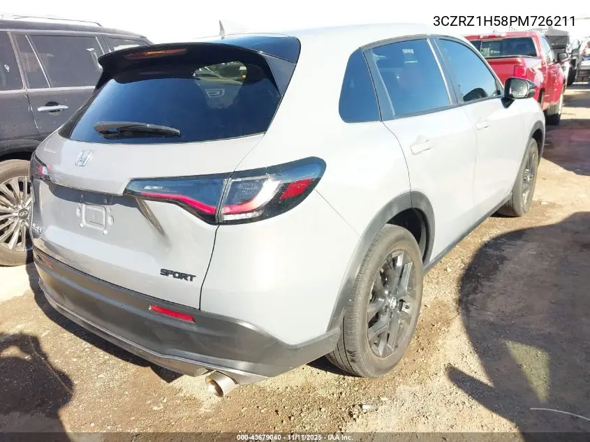 3CZRZ1H58PM726211 2023 Honda Hr-V 2Wd Sport