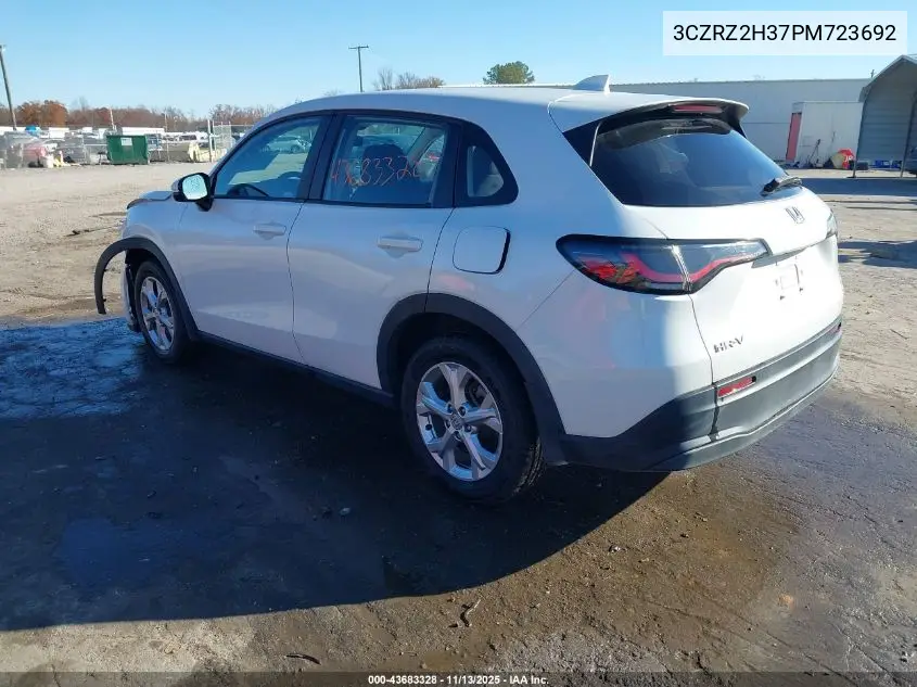 3CZRZ2H37PM723692 2023 Honda Hr-V Awd Lx