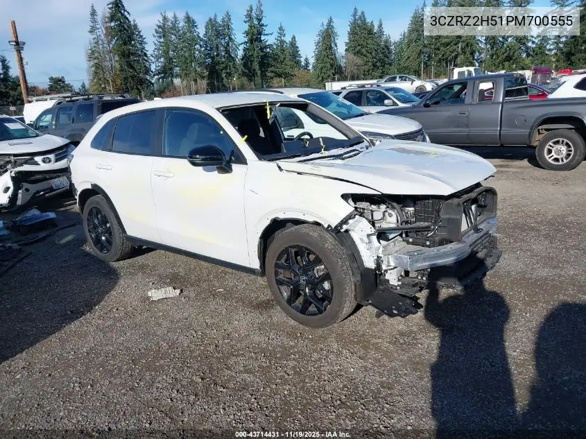 3CZRZ2H51PM700555 2023 Honda Hr-V Awd Sport