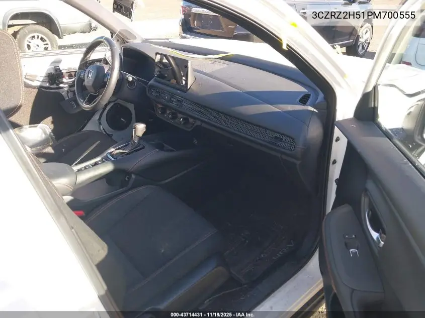 3CZRZ2H51PM700555 2023 Honda Hr-V Awd Sport
