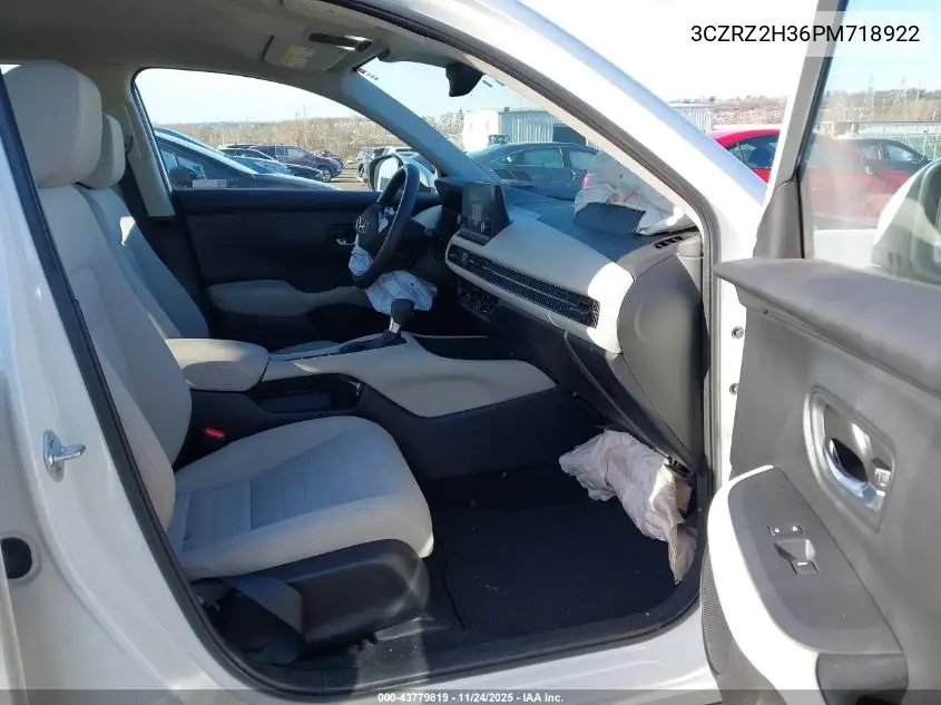 3CZRZ2H36PM718922 2023 Honda Hr-V Awd Lx