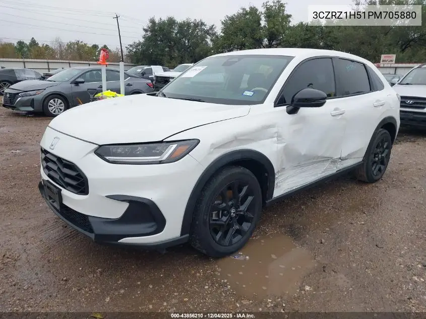 3CZRZ1H51PM705880 2023 Honda Hr-V 2Wd Sport