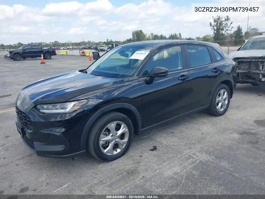 3CZRZ2H30PM739457 2023 Honda Hr-V Awd Lx