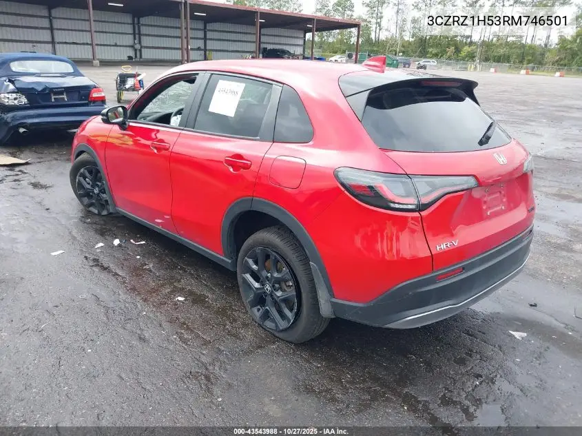 3CZRZ1H53RM746501 2024 Honda Hr-V 2Wd Sport/2Wd Sport W/O Bsi