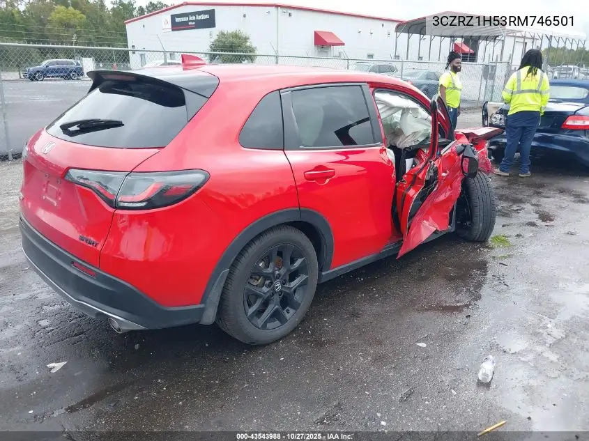 3CZRZ1H53RM746501 2024 Honda Hr-V 2Wd Sport/2Wd Sport W/O Bsi
