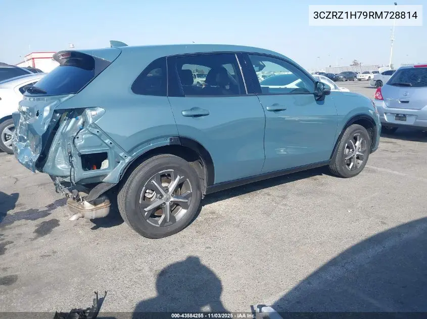 3CZRZ1H79RM728814 2024 Honda Hr-V 2Wd Ex-L/2Wd Ex-L W/O Bsi