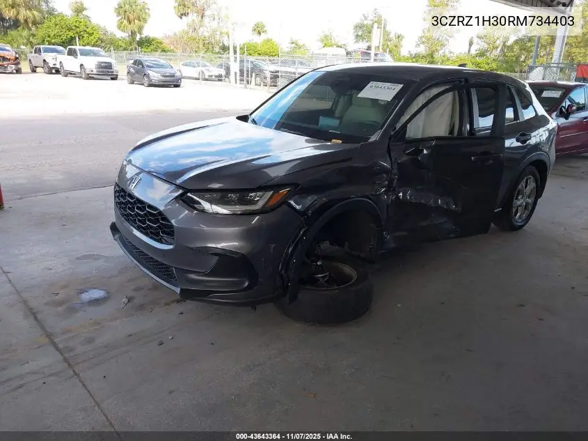 3CZRZ1H30RM734403 2024 Honda Hr-V 2Wd Lx