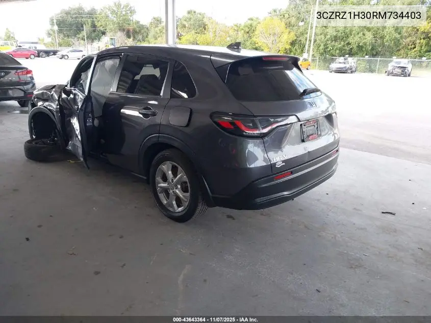 3CZRZ1H30RM734403 2024 Honda Hr-V 2Wd Lx