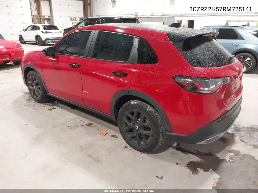 3CZRZ2H57RM725141 2024 Honda Hr-V Awd Sport/Awd Sport W/O Bsi