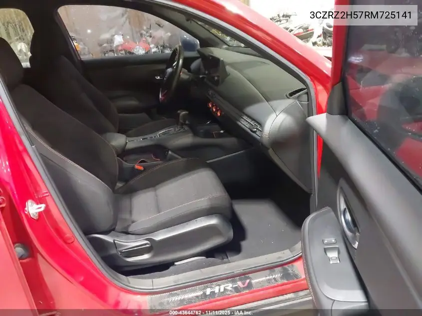 3CZRZ2H57RM725141 2024 Honda Hr-V Awd Sport/Awd Sport W/O Bsi