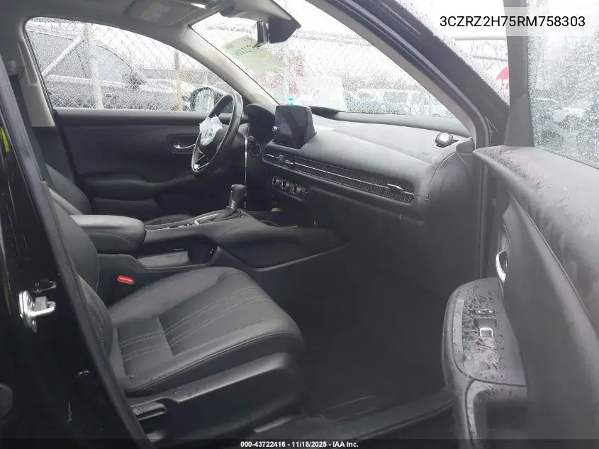 3CZRZ2H75RM758303 2024 Honda Hr-V Awd Ex-L/Awd Ex-L W/O Bsi