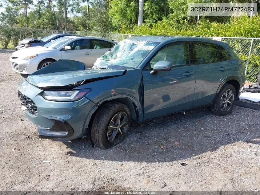 3CZRZ1H74RM722483 2024 Honda Hr-V 2Wd Ex-L/2Wd Ex-L W/O Bsi