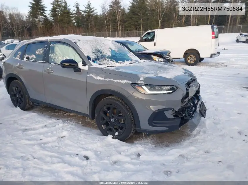 3CZRZ2H55RM750684 2024 Honda Hr-V Awd Sport/Awd Sport W/O Bsi