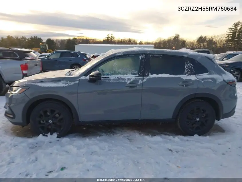 3CZRZ2H55RM750684 2024 Honda Hr-V Awd Sport/Awd Sport W/O Bsi