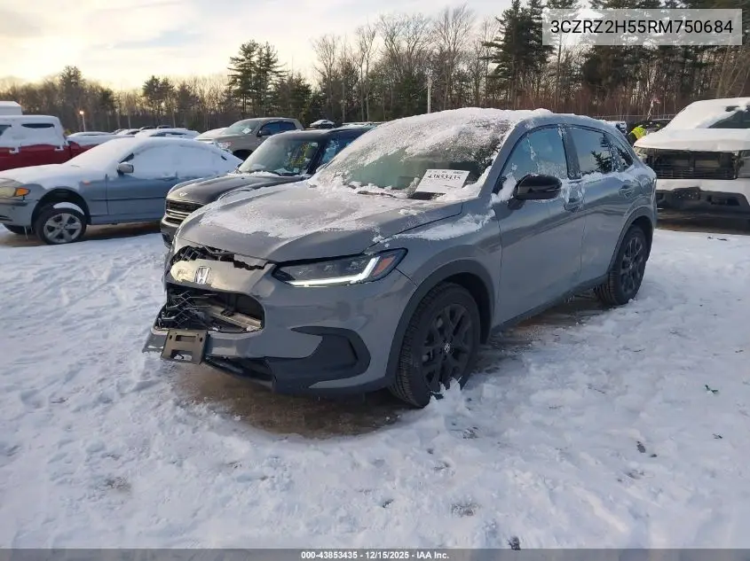 3CZRZ2H55RM750684 2024 Honda Hr-V Awd Sport/Awd Sport W/O Bsi