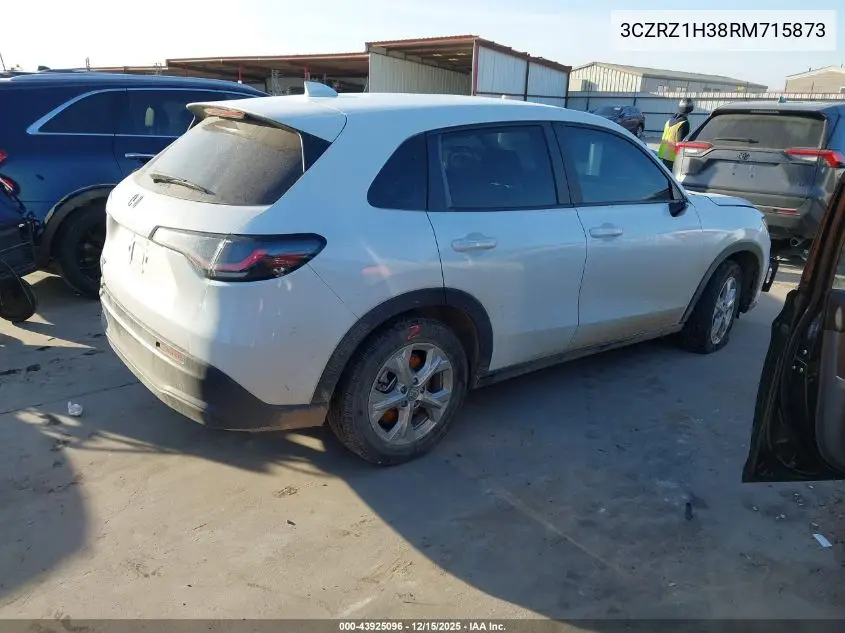 3CZRZ1H38RM715873 2024 Honda Hr-V 2Wd Lx